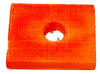1.25″ L x 1.5″ W x .25″ H (1/2" Hole)